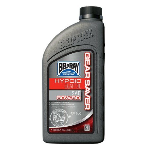 BELRAY GEAR SAVER HYPOID GEAR OIL 80W-90 1 LITRE (12 TO A BOX - 301706150160)
