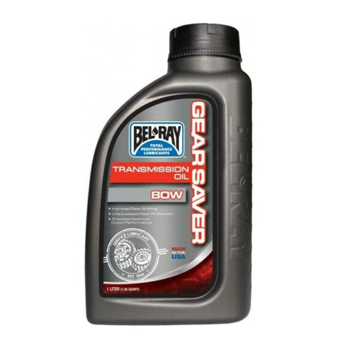 BELRAY GEAR SAVER TRANSMISSION OIL 80W 1 LITRE (12 TO A BOX - 301708150160)