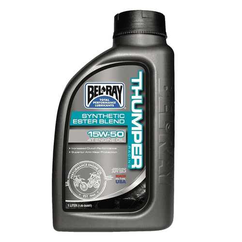 Belray Thumper Racing Synthetic Ester Blend 4T Engine Oil 15W-50
