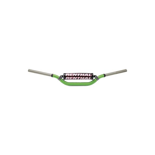 Renthal Twinwall Carmichael/Honda/Kawasaki Bend 1 1/8" Handlebar Green 99701GN