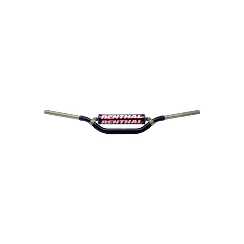 Renthal Twinwall Carmichael/Honda/Kawasaki Bend 1 1/8" Handlebar Black 9971BK