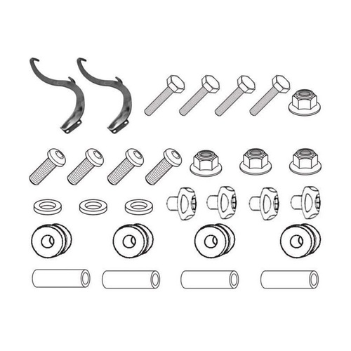 GIVI SPECIFIC WINDSCREEN FITTING KIT - HONDA SH300i 07-10 (NEEDS SCREEN 308A)