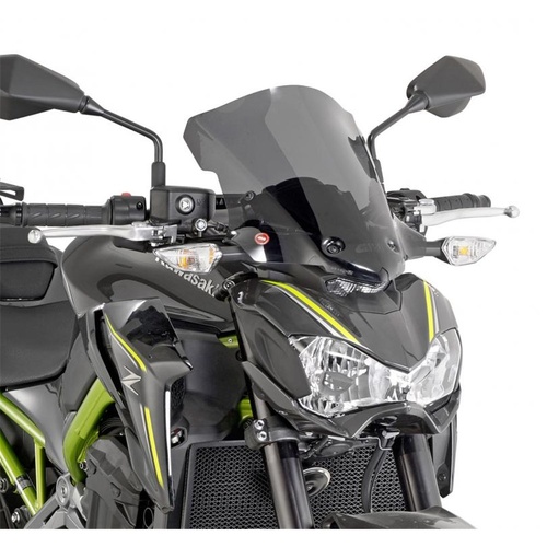 GIVI WINDSCREEN SMOKED - KAWASAKI Z900 17-19 [ONC01] #
