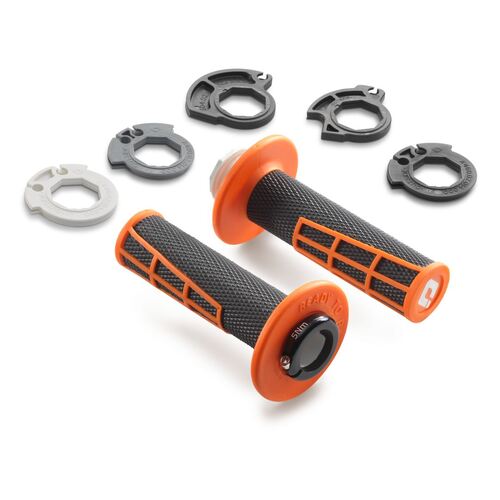 KTM Lock-On Grip Set Black/Orange 125/501 23-24