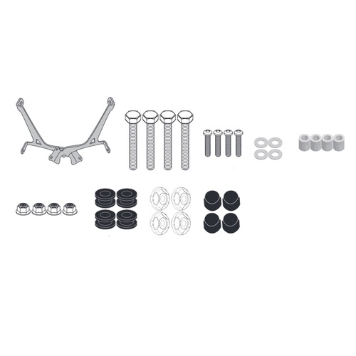 GIVI SPECIFIC WINDSCREEN FITTING KIT - ROYAL ENFIELD METEOR 350 21-24 (NEEDS SCREEN 9053A)