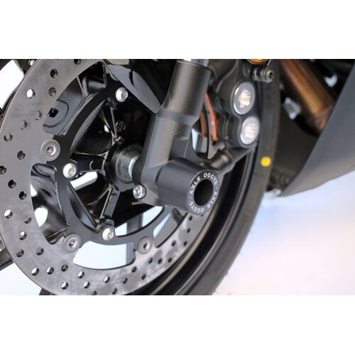 Oggy Knobbs R7 22-25 Front Axle Slider - Black