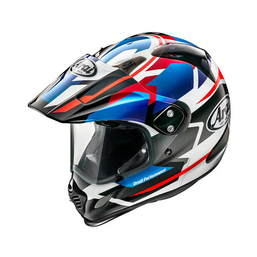Arai XD-4 Departure Helmet - Blue/White/Red
