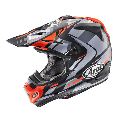Arai VX-Pro 4 Bogle Helmet - Black/Red