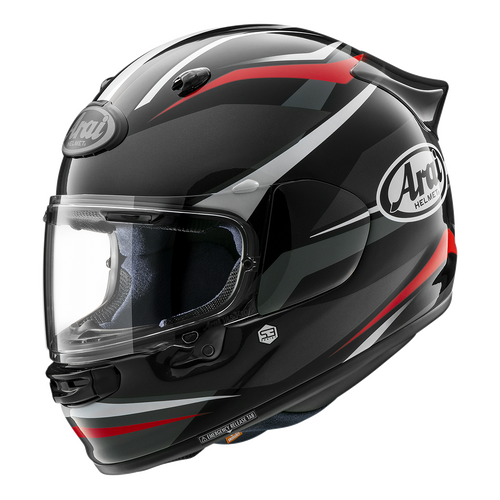 Arai Quantic Ray Helmet - Black / White / Red / Grey - XLarge
