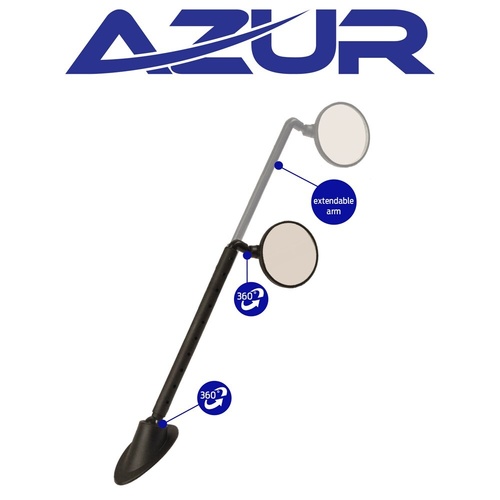 Azur Heron Bicycle Mirror