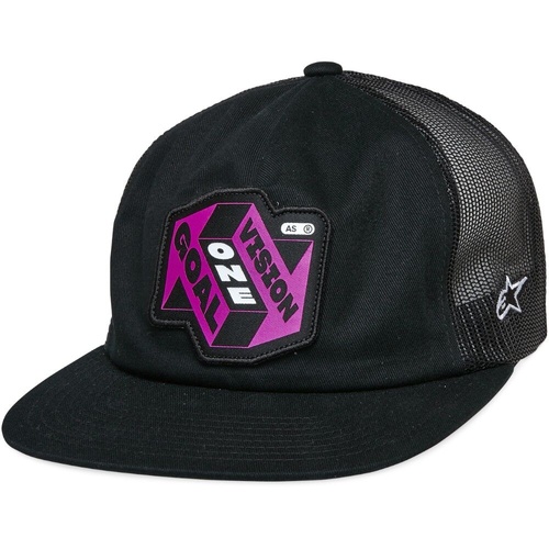 Alpinestars That Way Black Trucker Hat