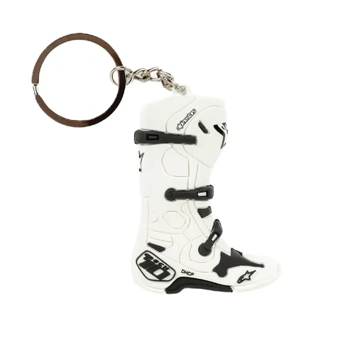Alpinestars Tech 10 White Key Fob