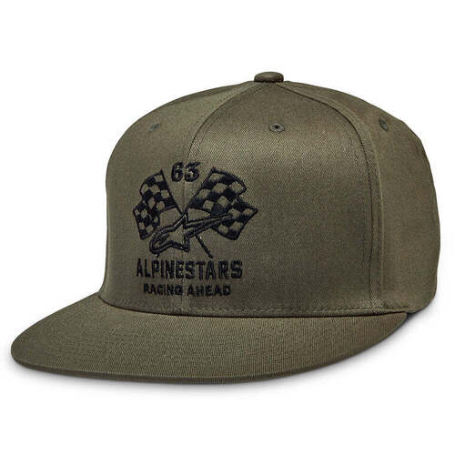 Alpinestars Double Check Flatbill Hat - Military Black