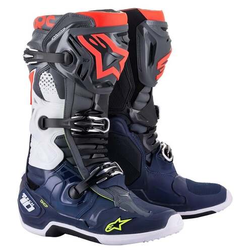 Alpinestars (MY20) Tech 10 Boots - Dark Grey/Dark Blue