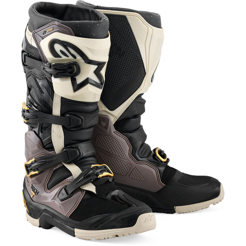 Alpinestars 2026 Tech 7 Enduro Drystar Black/Dark Grey/Gold