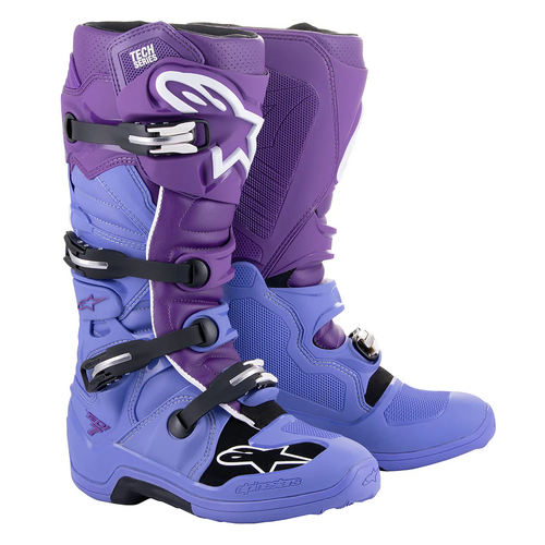 Alpinestars Tech 7 Boots - Double Purple/White