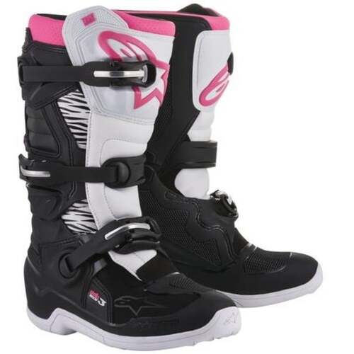 Alpinestars Stella Tech 3 Boots - Black/White/Pink