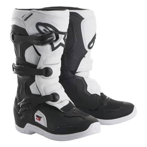 Alpinestars Tech 3S V2 Youth Boots - Black/White