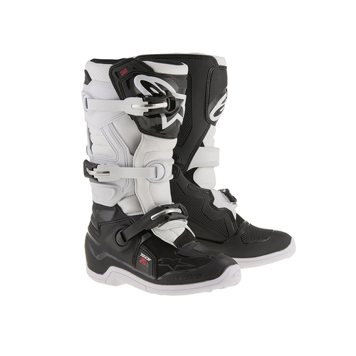 Alpinestars Youth Tech 7S Boots - Black/White