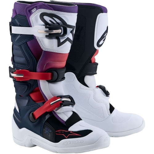 Alpinestars 2027 Tech 7S Boot - Dark Blue White Black - Youth