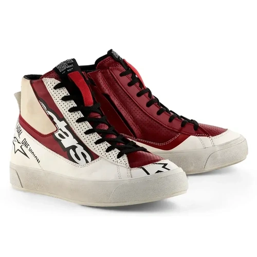 Alpinestars Womens Stella Stated Flair Shoes - White/Rio Red