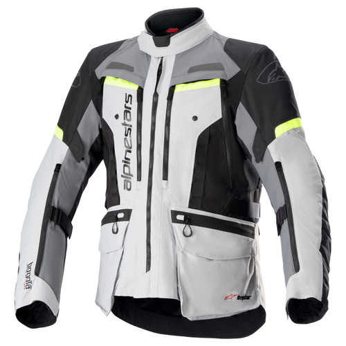 Alpinestars Botoga Pro Drystar Jacket Grey / Fluro Yellow - 2XL