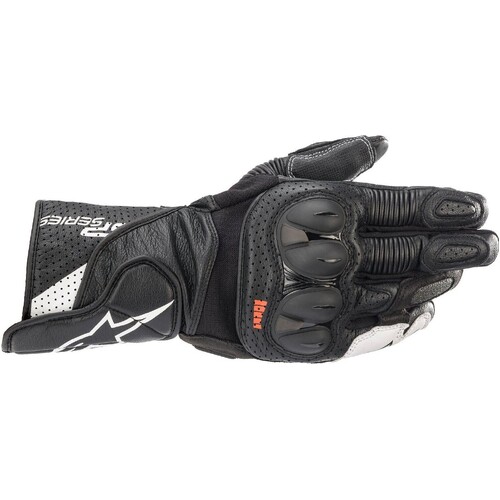 Alpinestars SP-2 V3 Leather Gloves - Black/White