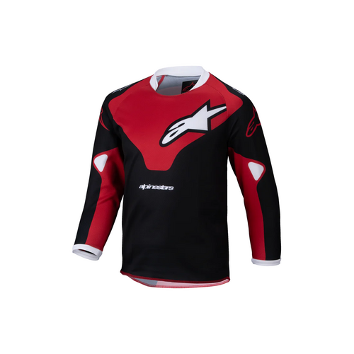 Alpinestars 2025 Kids Racer Veil Jersey - Black/Red