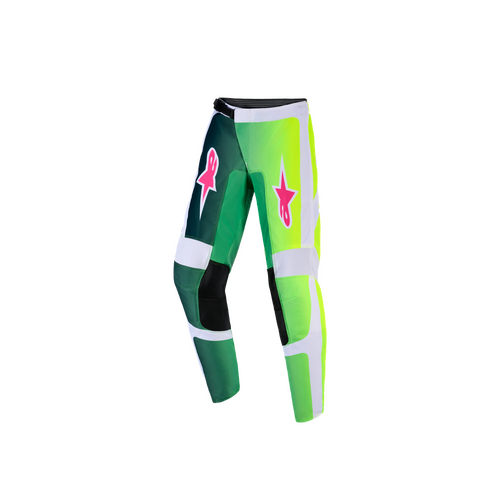 Alpinestars 2026 Youth Fluid Portl Pants - Green/White/Black