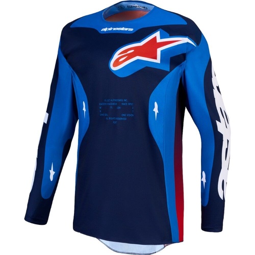 Alpinestars 2027 Racer Hunt Deep Blue / Fire Red Jersey