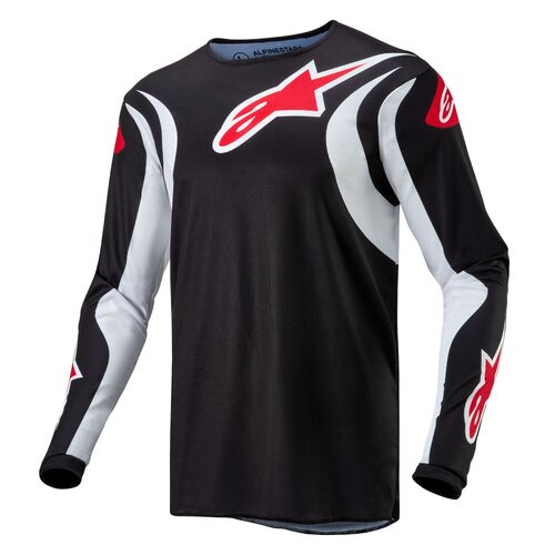 Alpinestars 2024 Fluid Lucent Jersey - Black/White