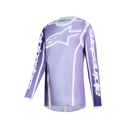 Alpinestars 2026 Womens Fluid Apex Jersey - Violet/White