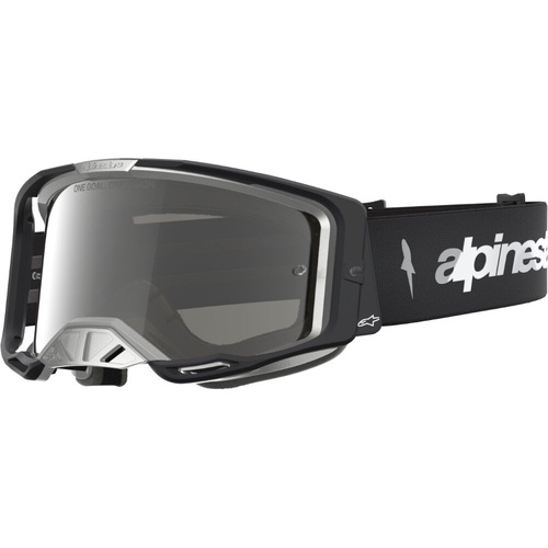 Alpinestars Vision 8 Amber Black / Silver Silver Mirror Goggles