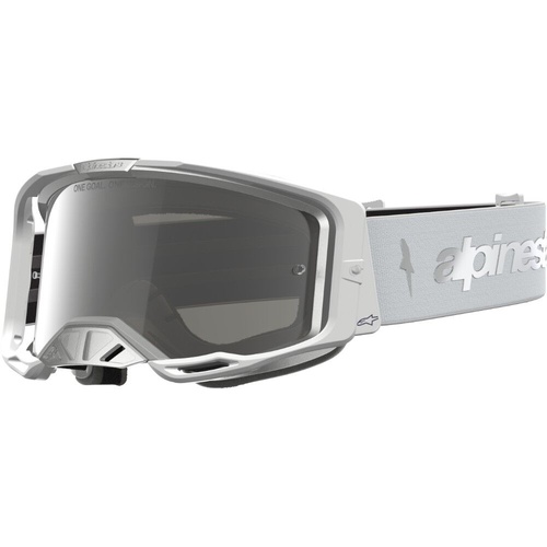 Alpinestars Vision 8 Amber White / Silver Mirror Goggles