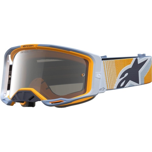 Alpinestars Vision 8 Maven Dust Blue / Orange Silver Mirror Goggles