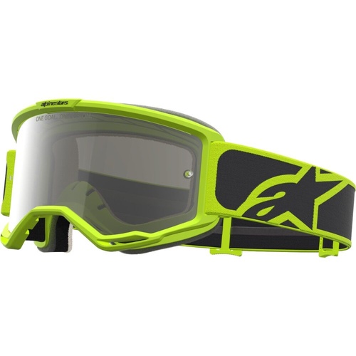 Alpinestars Vision 5 Rora Black / Fluro Yellow Silver Mirror Goggles