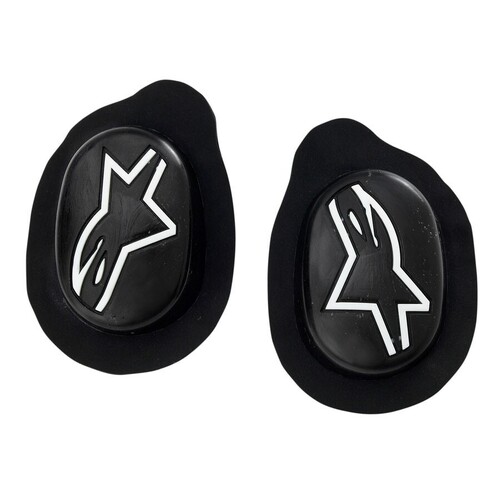 Alpinestars Knee Slider GP Sport Evo - Black/White