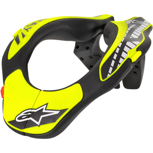 Alpinestars Youth Neck Support - Black/Fluro 