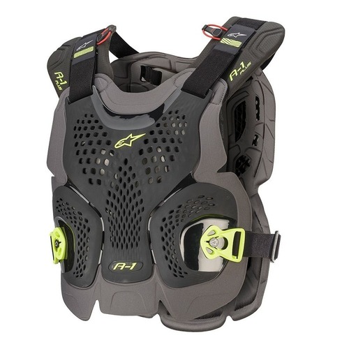 Alpinestars A1 Plus Chest Protector - Black/Yellow - XL/2XL
