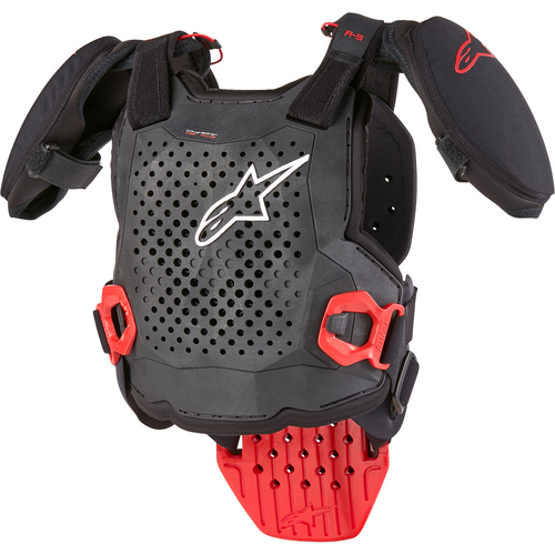 Alpinestars Youth A-5 S Chest Protector - Black/Red