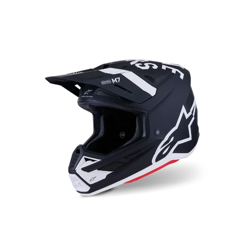 Alpinestars 2026 SM-7 Dasher MX Helmet - Black/White