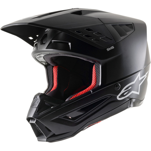 Alpinestars 2022 S-M5 Solid Helmet - Matte Black