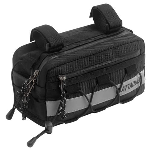 ATTAQUER Adventure Handlebar Bag Square - Black