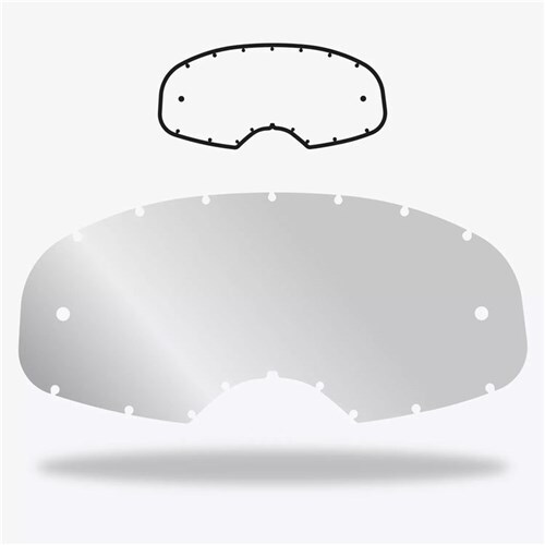ARMOR VISION IMPACT LENS RIPNROLL PLATINUM ROLL OFF CLEAR