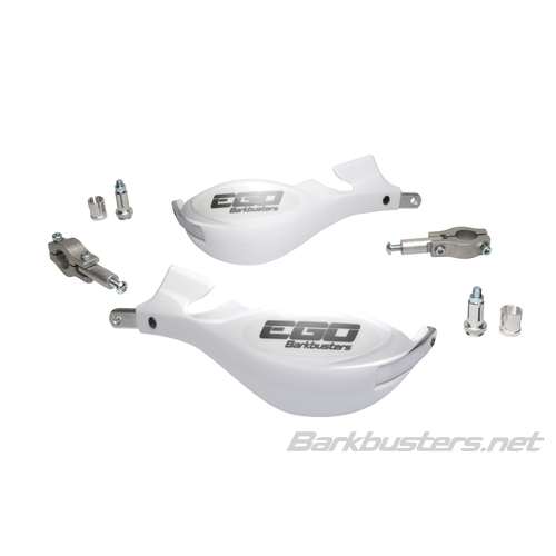 Barkbusters EGO Mini 7/8"  Bar Handguards - White