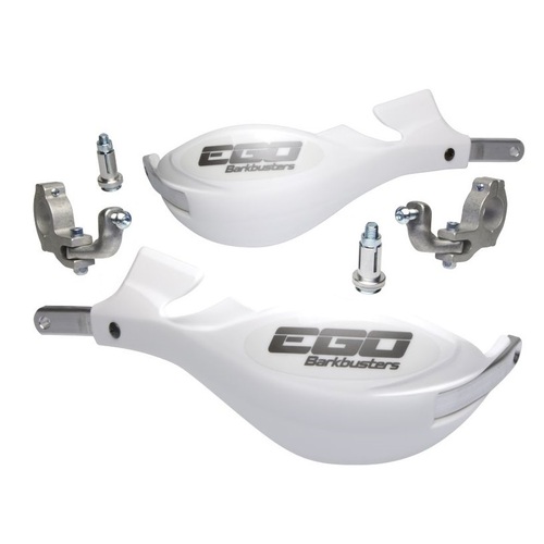 Barkbusters EGO Tapered Bar Handguards - White 