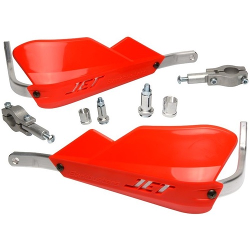 Barkbusters JET 7/8' Bar Handguards - Red 