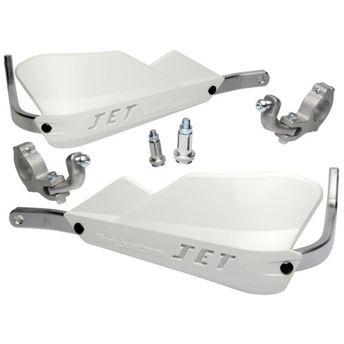  Barkbusters JET Tapered Bar Handguards - White