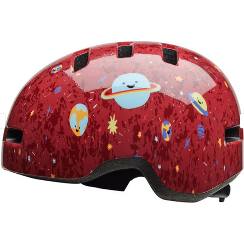 Bell Lil Ripper Helmet - Planets, Dark Red