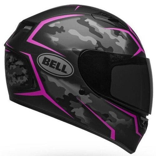 Bell 2020 Qualifier Helmet - Stealth Camo Matte Black/Pink